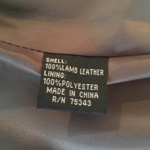 Willi Smith Leather Shacket - Picture 5 of 6